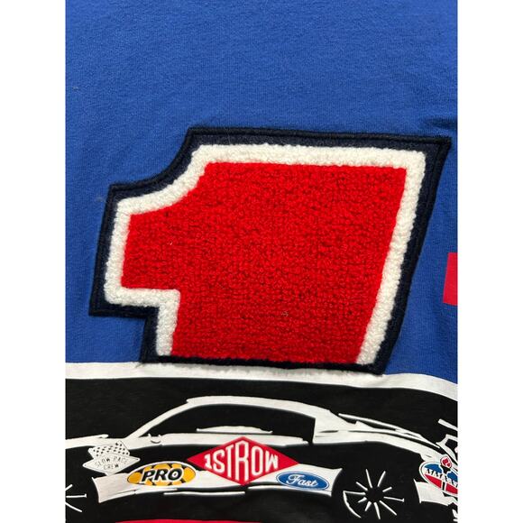 First Row t shirt size S blue car theme - Picture 2 of 6